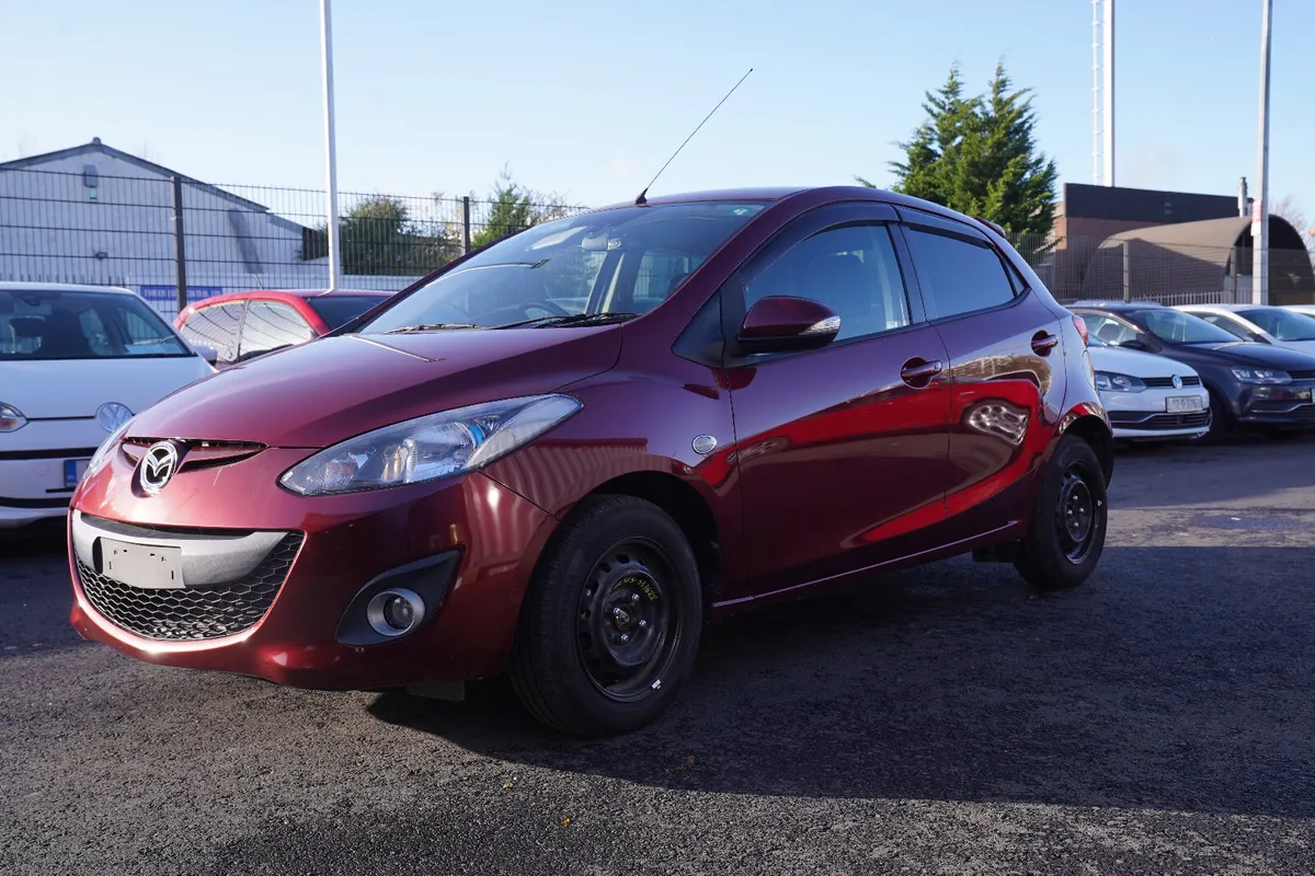 MAZDA DEMIO 2012 RED - Image 3
