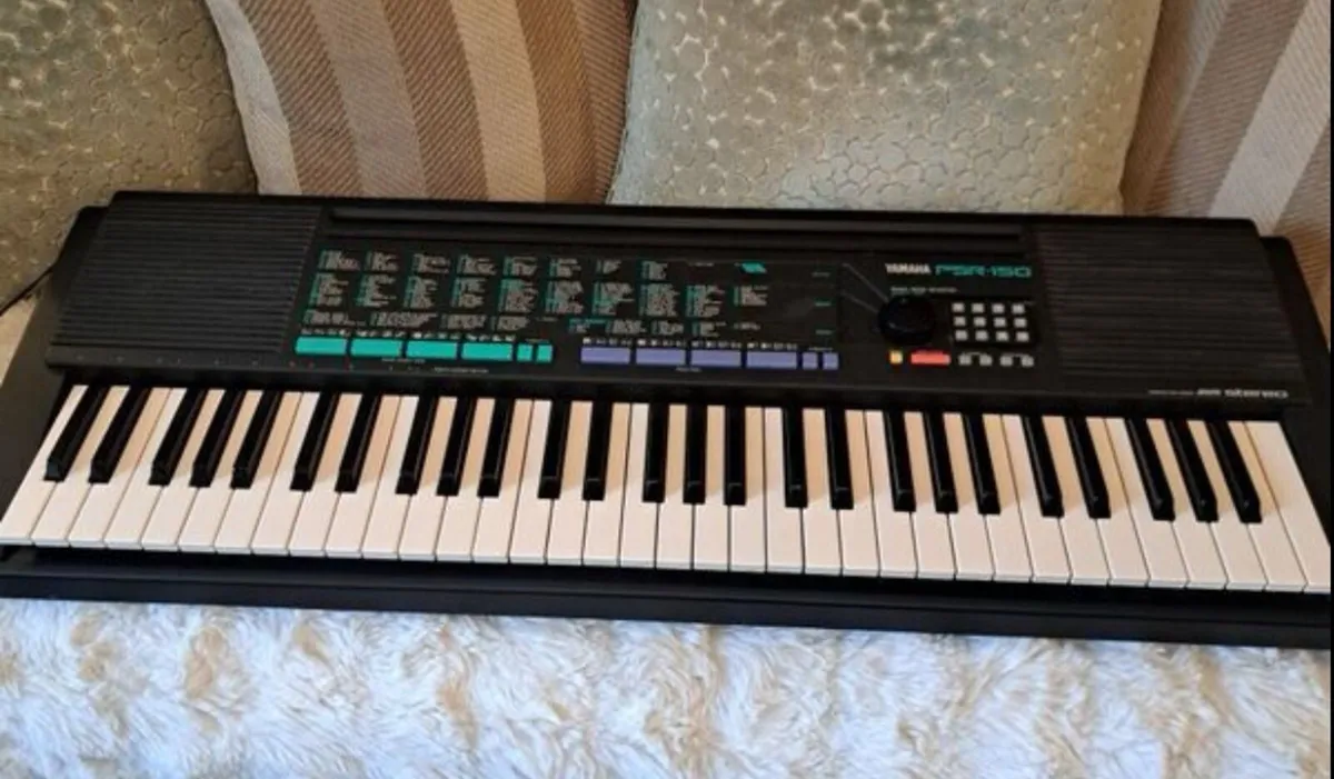 The Yamaha PSR-150 61-key electronic keyboard