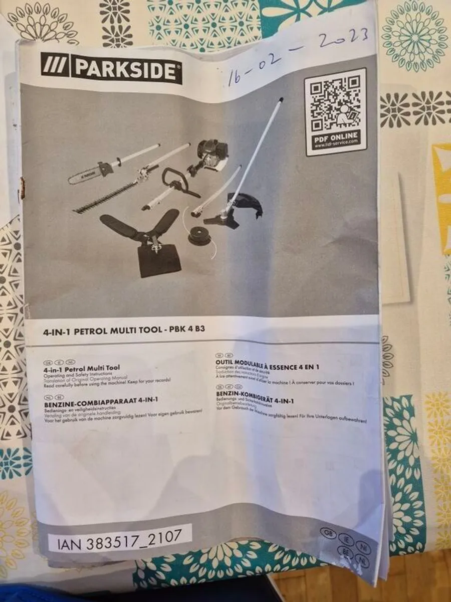 4in1 petrol Multi-tool - Image 1