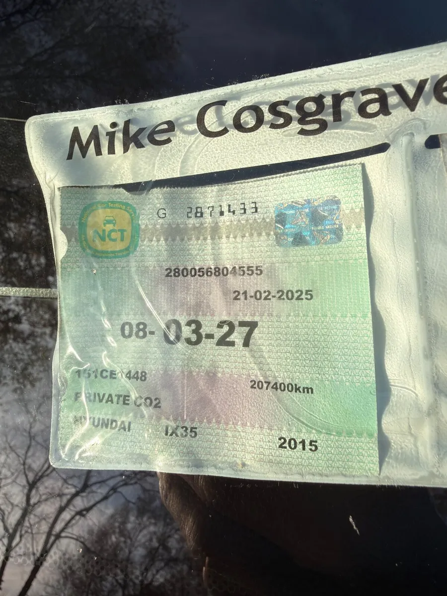 Hyundai ix35 4x4  NCT 03/27 Chain done - Image 3