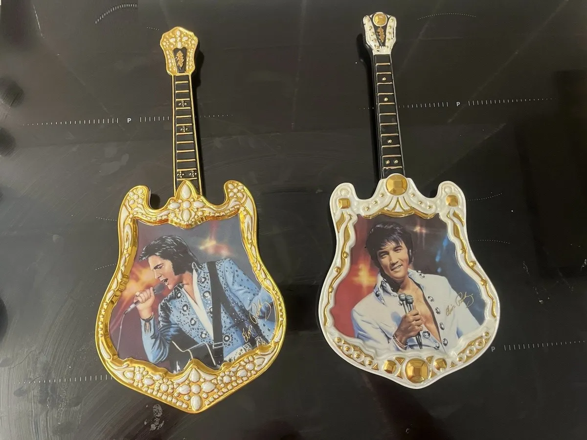 Elvis Presley Guitar Shaped Wall Plates - Image 3
