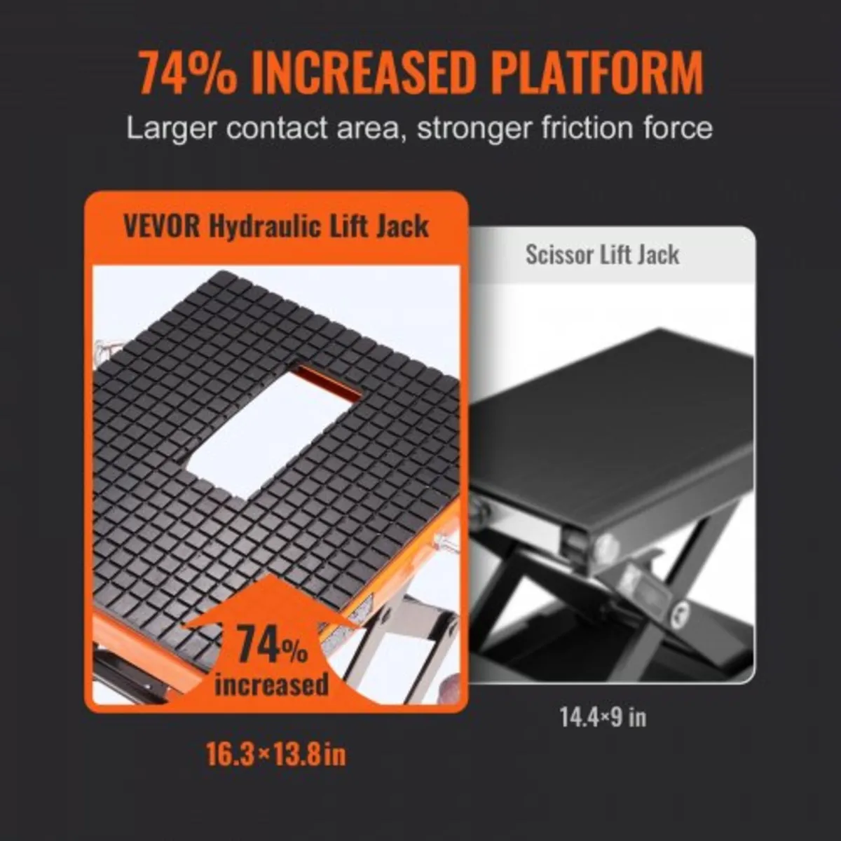 Hydraulic Motorcycle Lift Table 158.8 kg Dirt Bike - Image 2