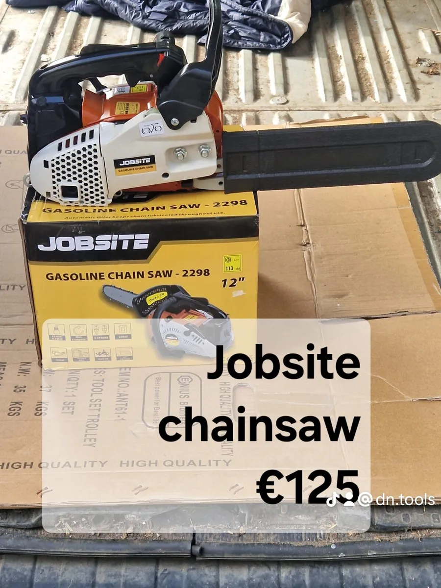 Brand new job site chainsaw