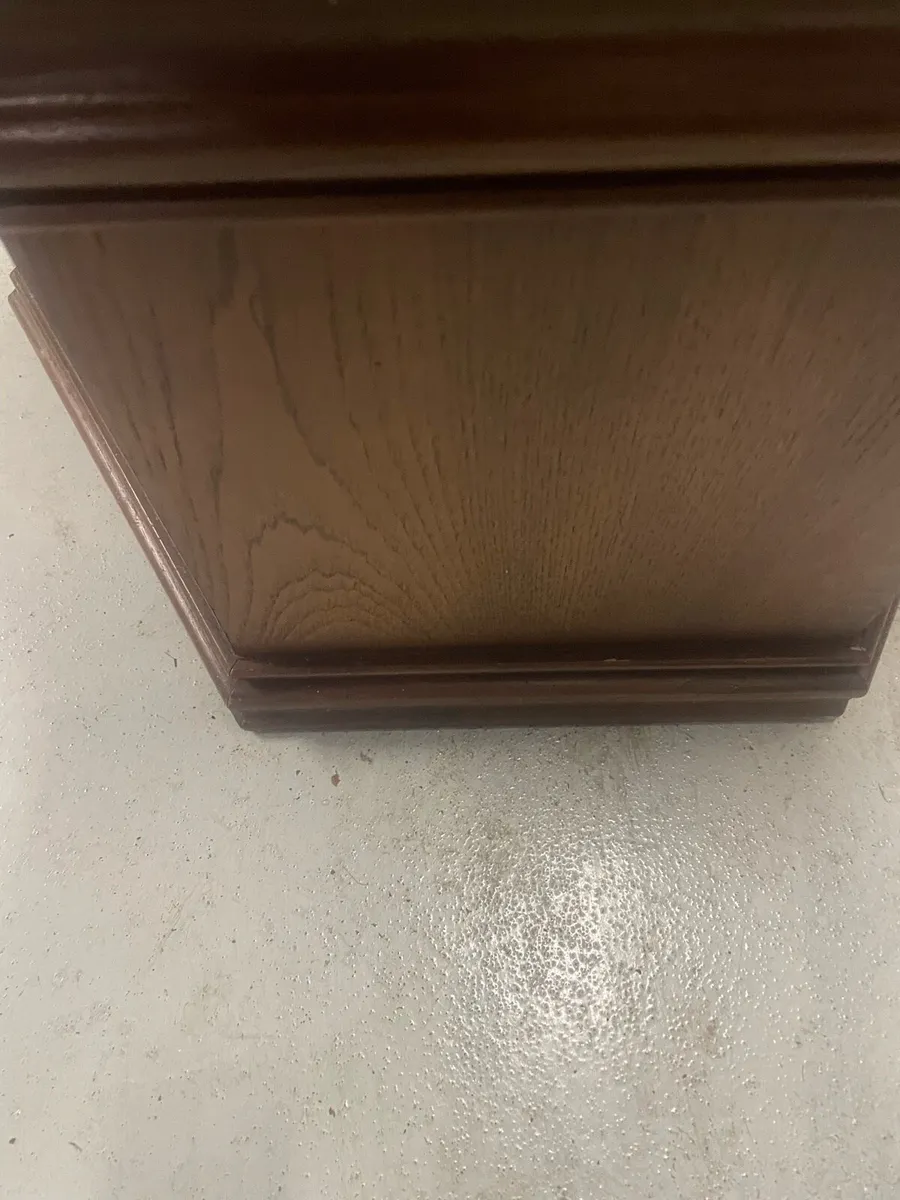 Hexagon antique table - Image 2