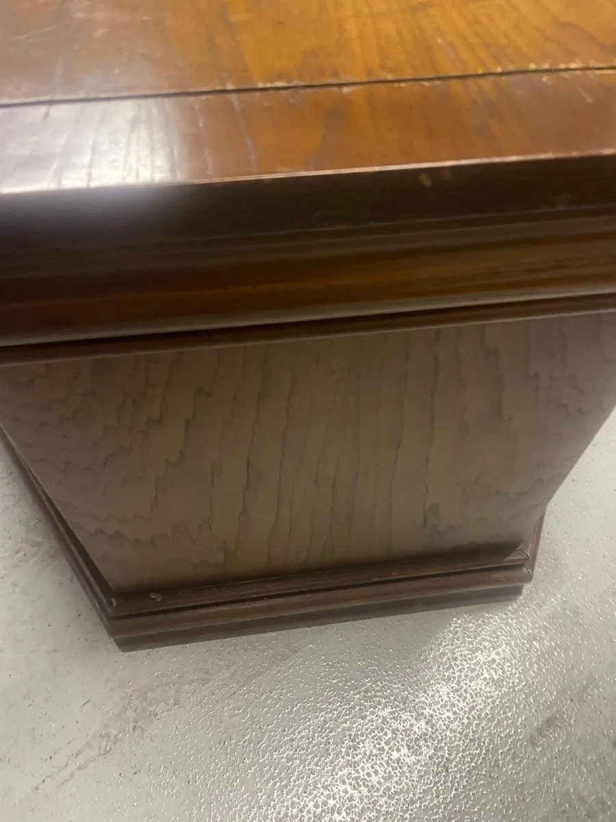 Hexagon antique table - Image 4