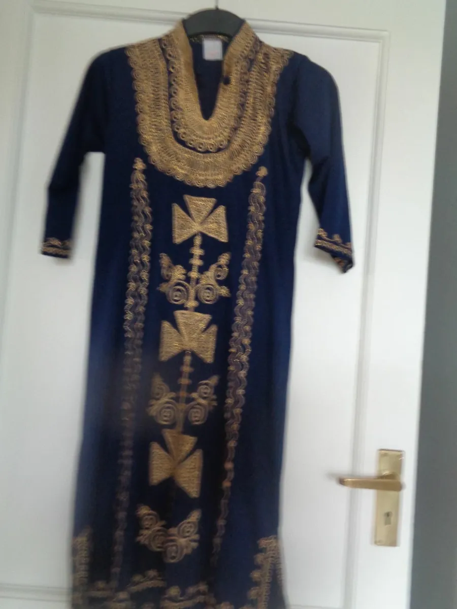 Childs Navy Kaftan for Sale - Image 1
