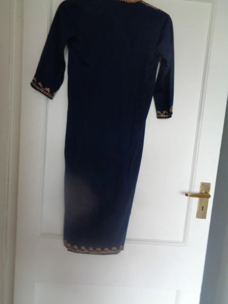 Childs Navy Kaftan for Sale - Image 3