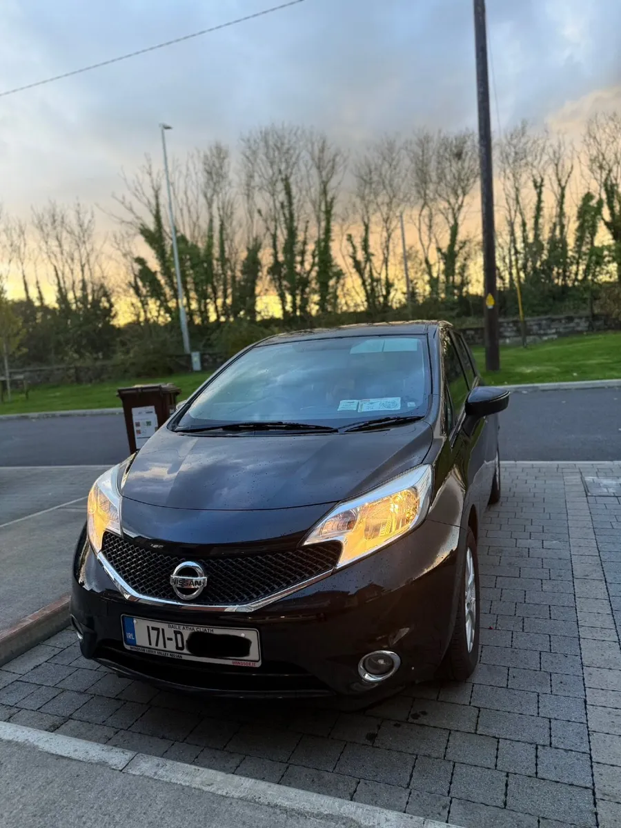 2017 Nissan Note 1.2L petrol, NCT 01/27, low miles - Image 1