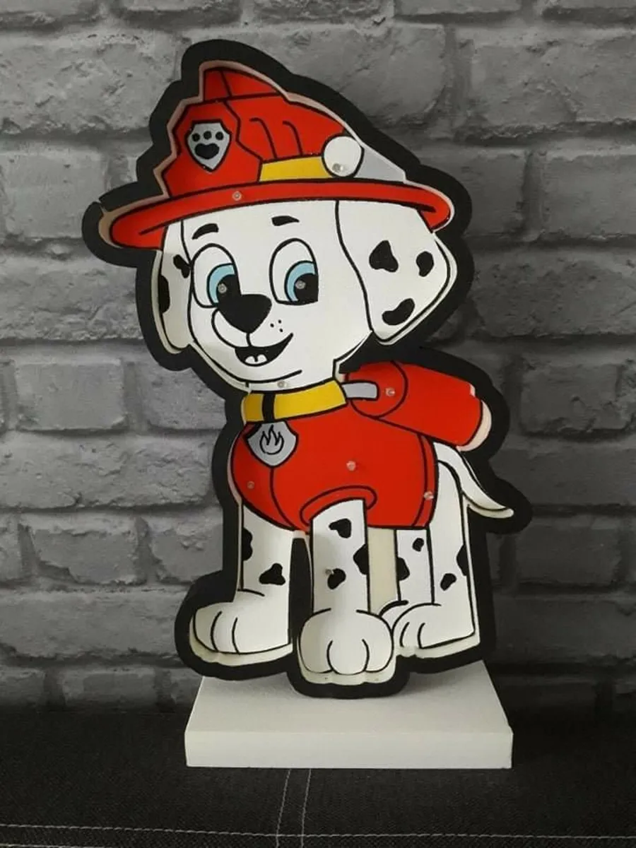 Paw Patrol Led Lamps - Handmade - Image 4