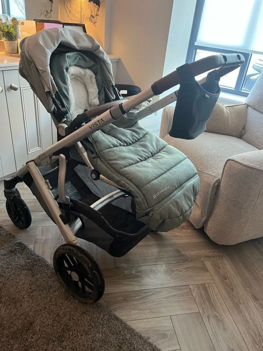 Uppababy vista 2 travel system pram and buggy - Image 4