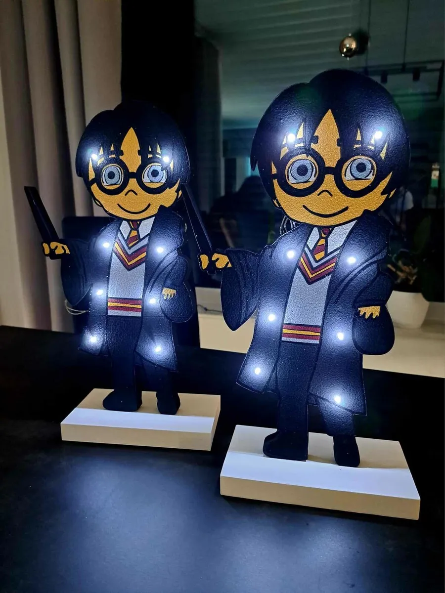 Harry Potter character Led Lamp - Handmade - Image 1