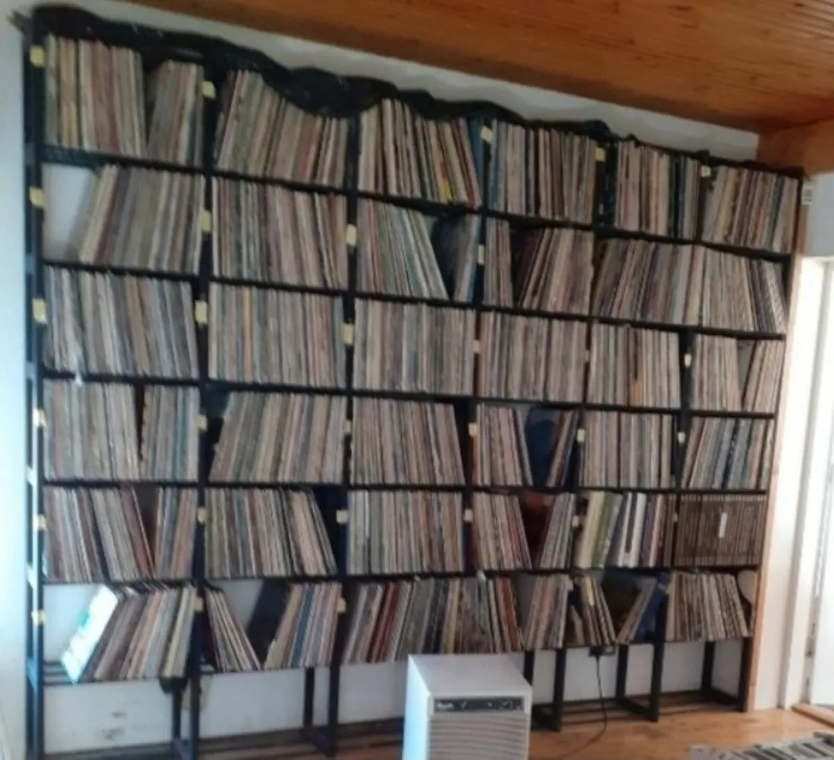 Bespoke Metal Vinyl Shelving  Unit. - Image 2