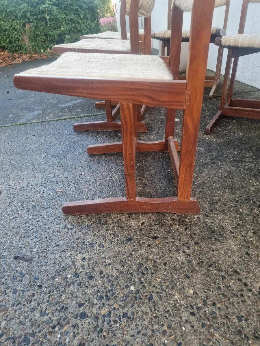 Vintage dinning chairs - Image 3