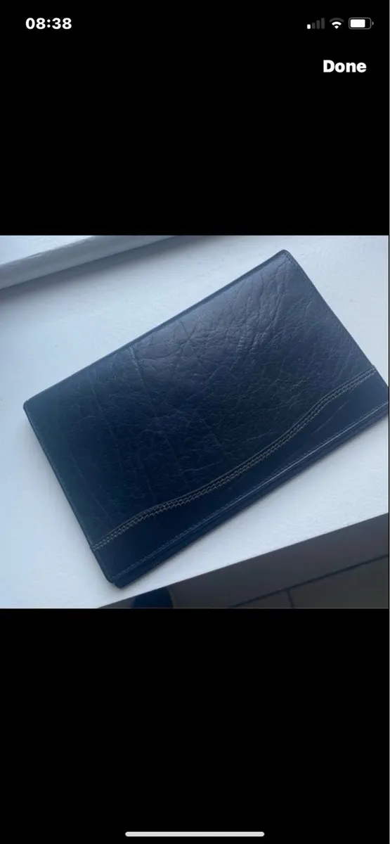 Leather Jacob Travel Wallet - Image 2