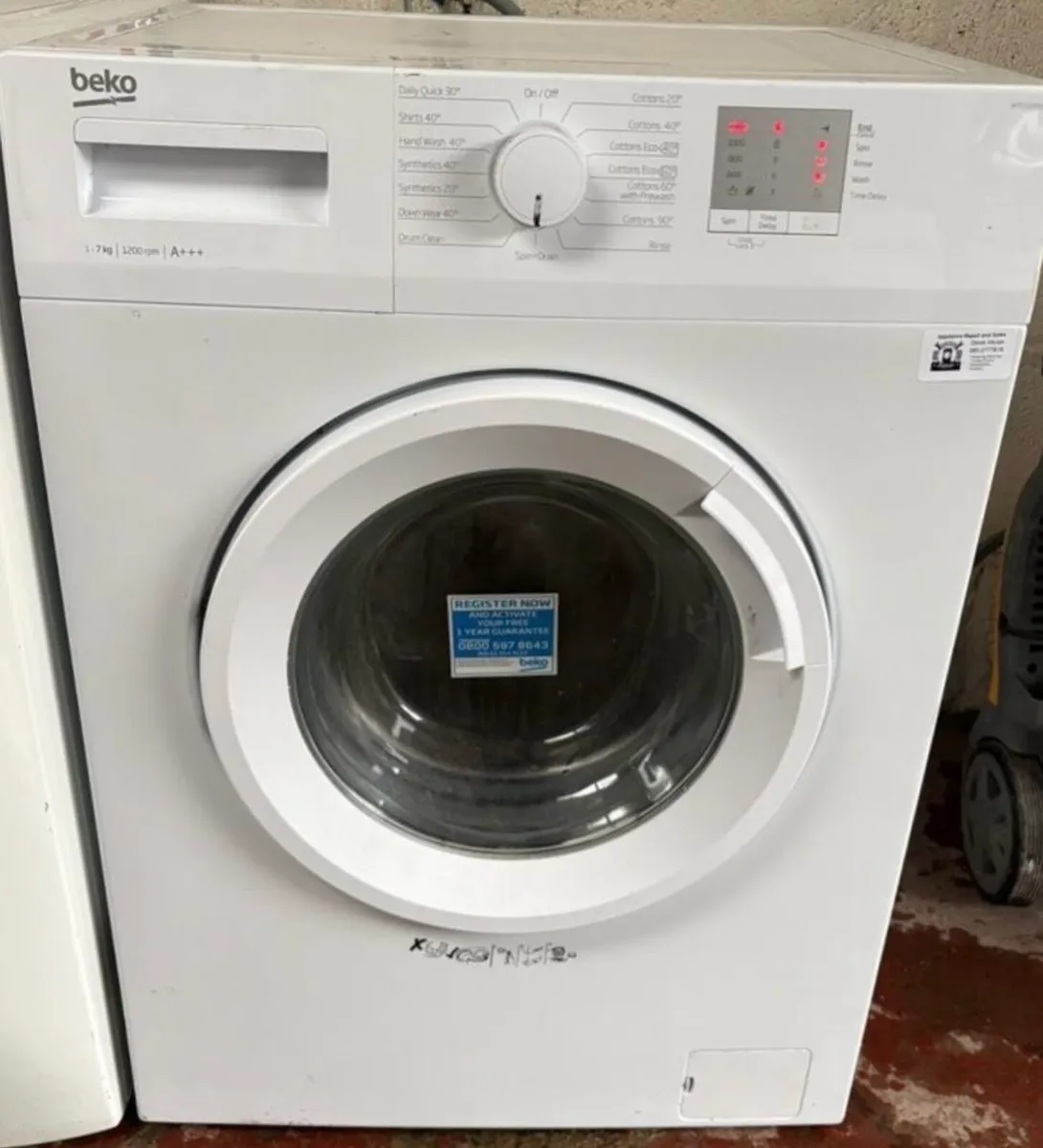 Beko Washing Machine - 8kg Drum