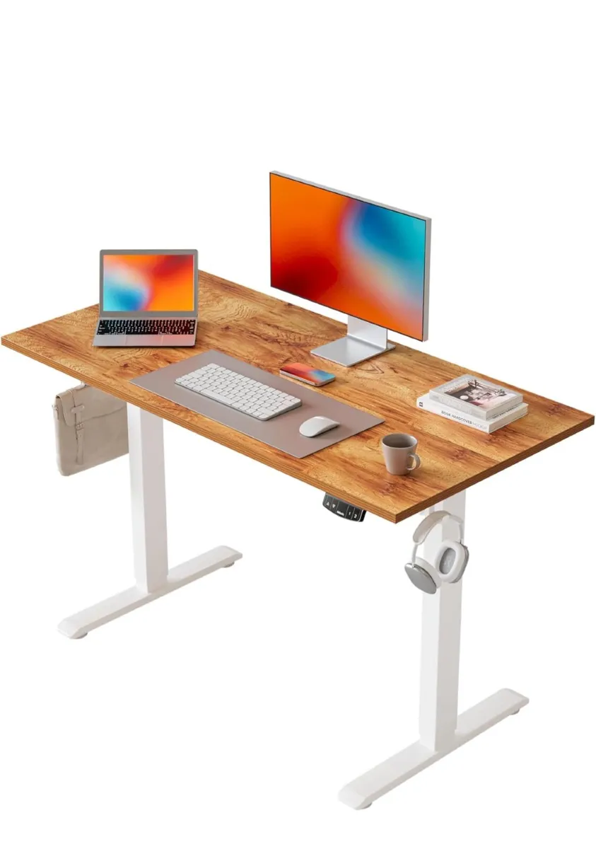 Electric Standing Desk, 100 x 60 cm Height Adjusta - Image 1