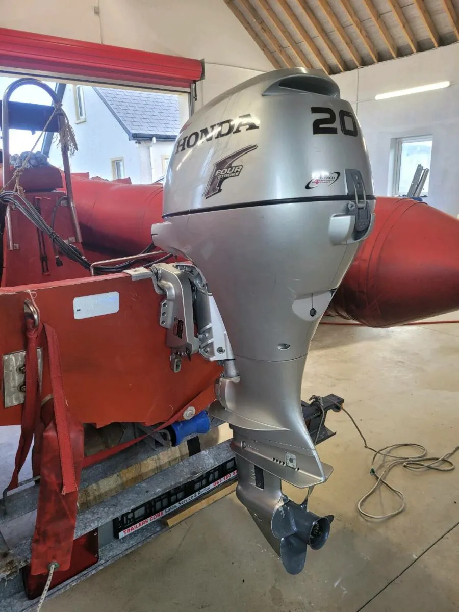 Honda 20hp 4stroke electric & pull start - Image 2