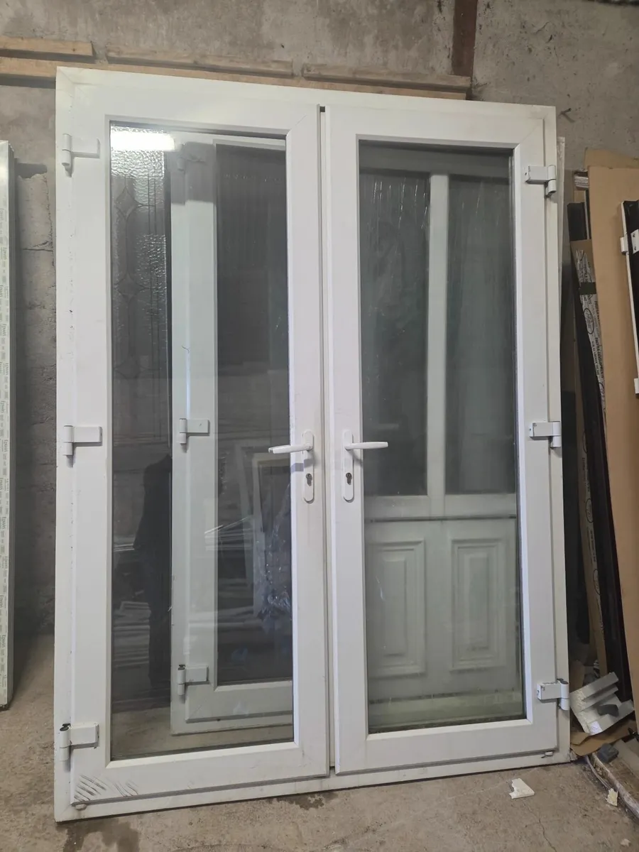 Pvc double doors