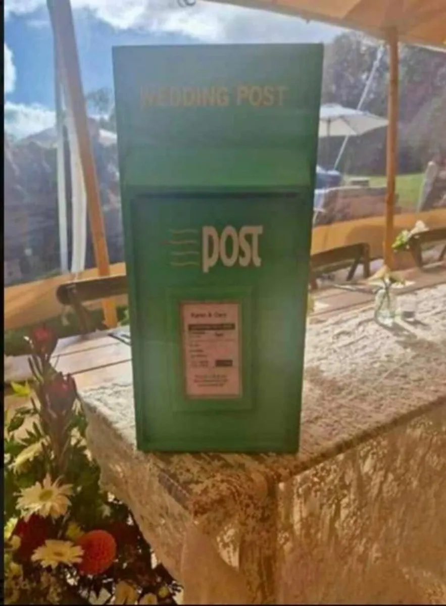 Wedding Postbox to hire Waterford - Image 1