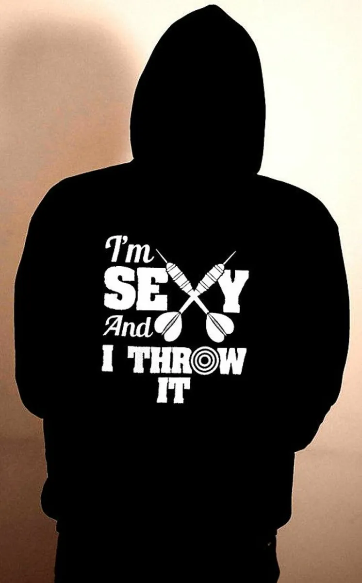 New/Perfect & Unworn Darts Hoodie-Multi Size - Image 1