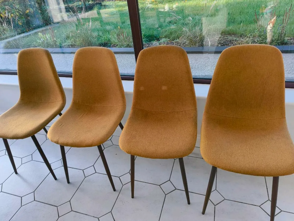 Four Jysk Jonstrup Dining Chairs - Image 1