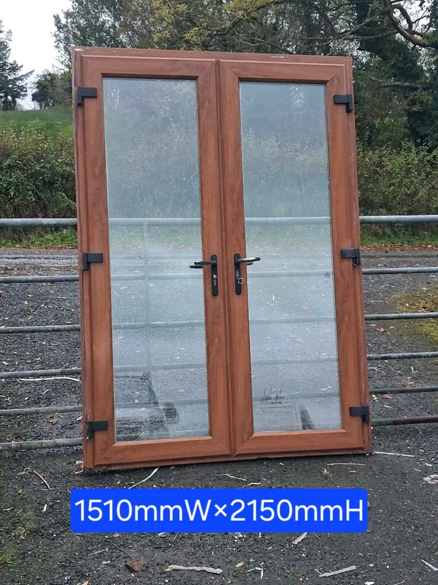 PVC FRENCH DOORS