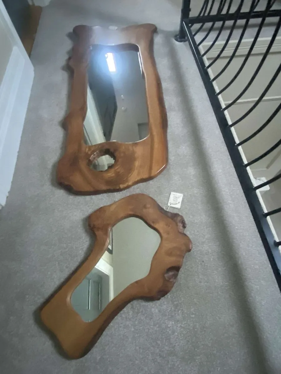 Two Elm Mirrors - Image 1
