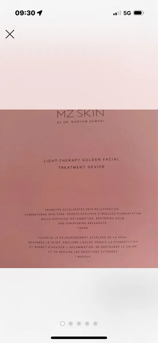 Mz skin red light therapy mask - Image 2