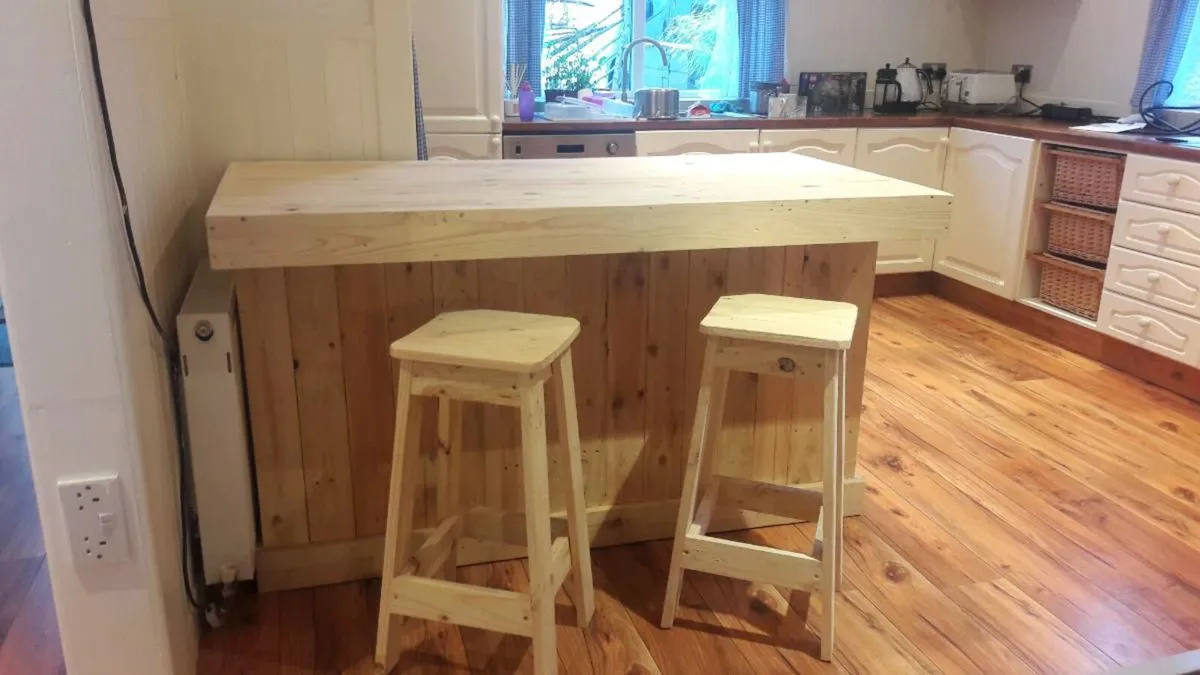 Handmade rustic kitchen islands - Image 4