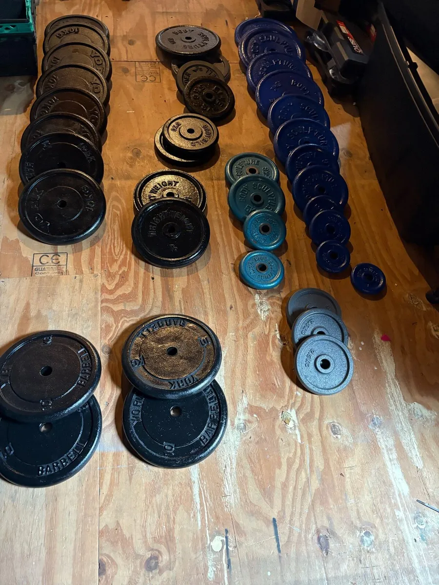 METAL WEIGHT PLATES 2 EURO PER KILOGRAM - Image 2