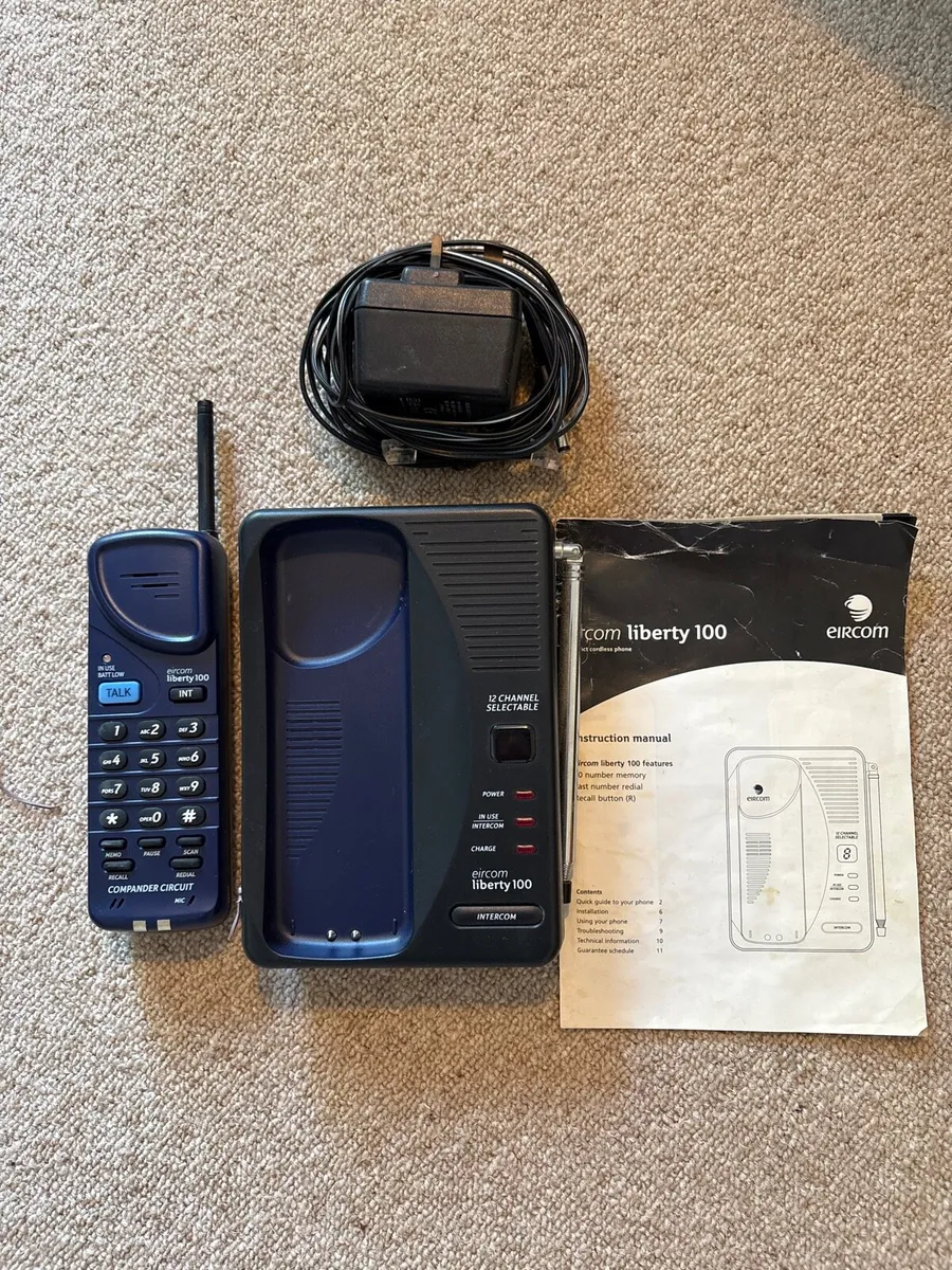 Retro liberty eircom cordless phone