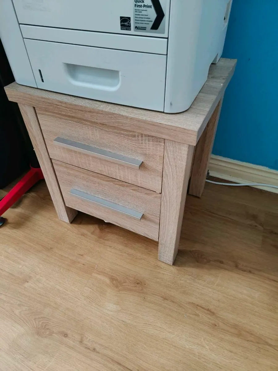 Light oak wardrobe and locker great condition - Image 2