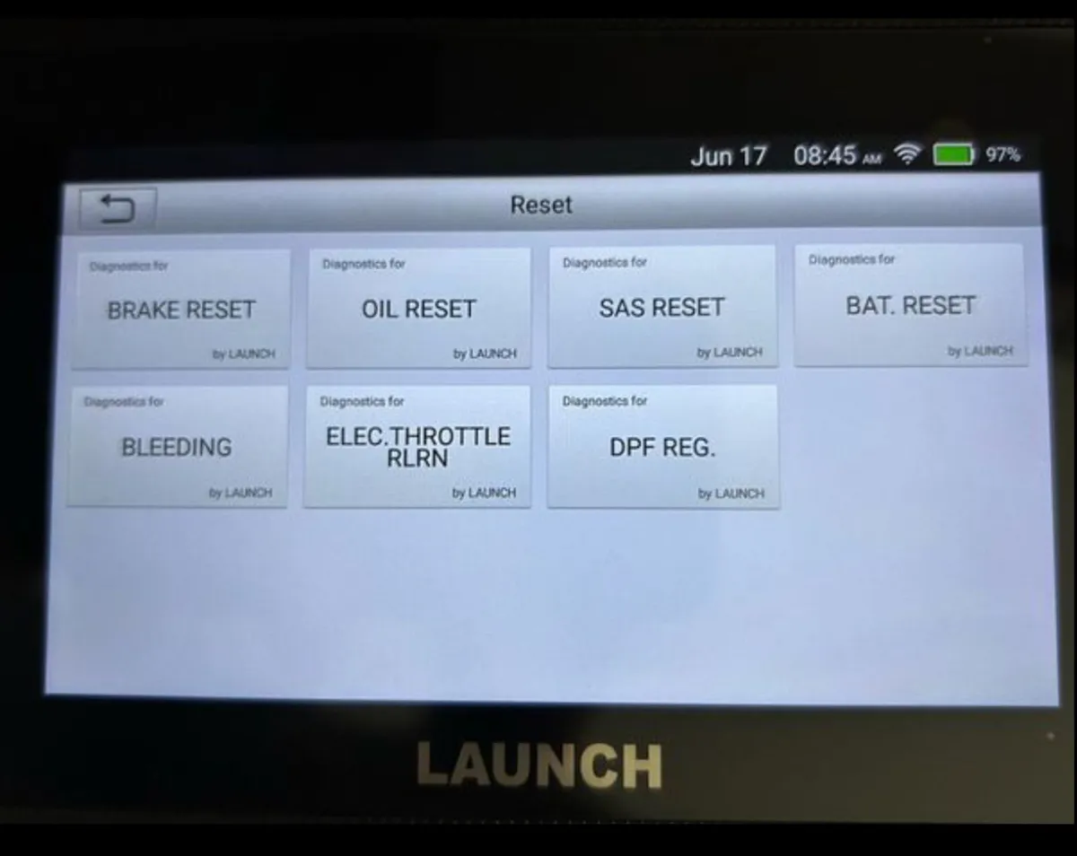 NEW Launch CRP123X v2.0 diagnostic for cars vans - Image 3