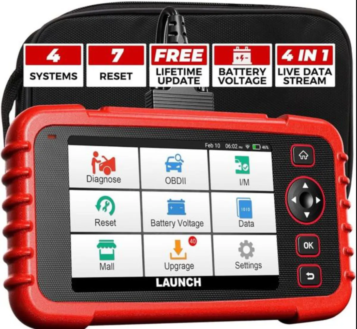 NEW Launch CRP123X v2.0 diagnostic for cars vans - Image 4