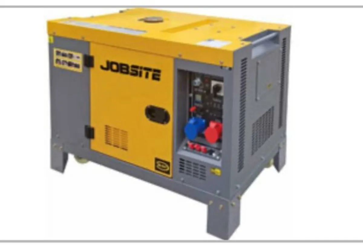 Jobsite Generator 8.5KW Diesel Electric start - Image 1