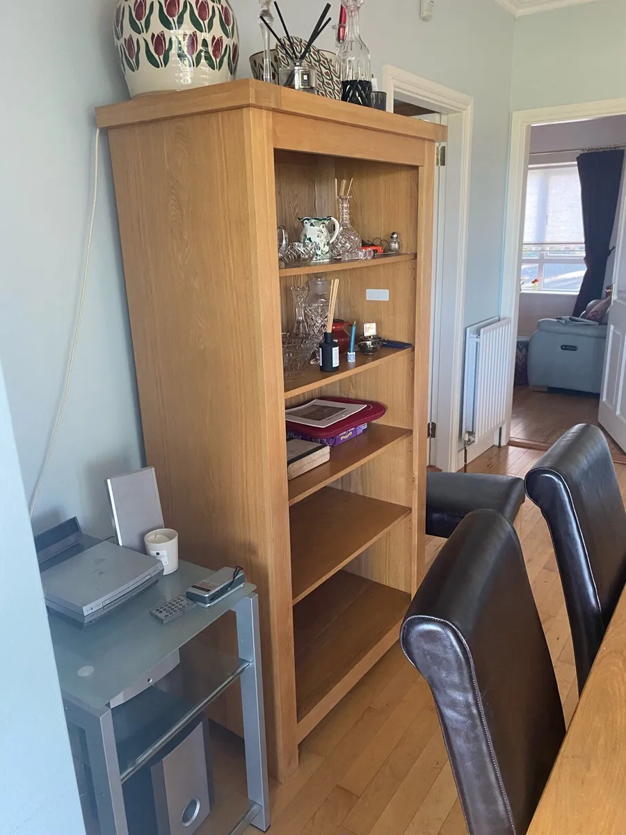 Solid Oak Bookcase - Image 2
