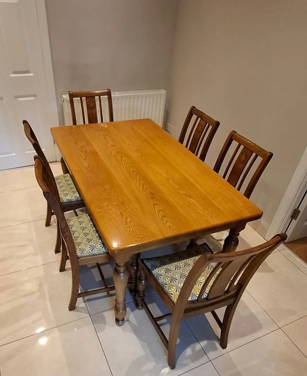 Kitchen Dining Table & Chairs - Image 1