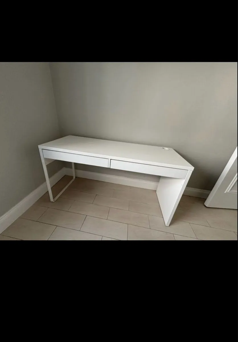 IKEA white desk - Image 2