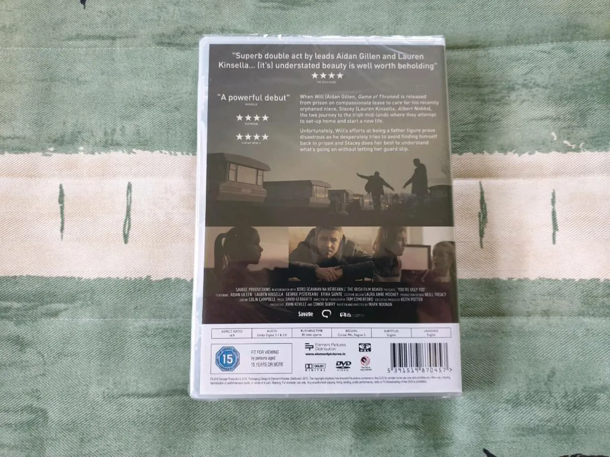 You're Ugly Too 2015 Mark Noonan DVD Aidan Gillen - Image 2