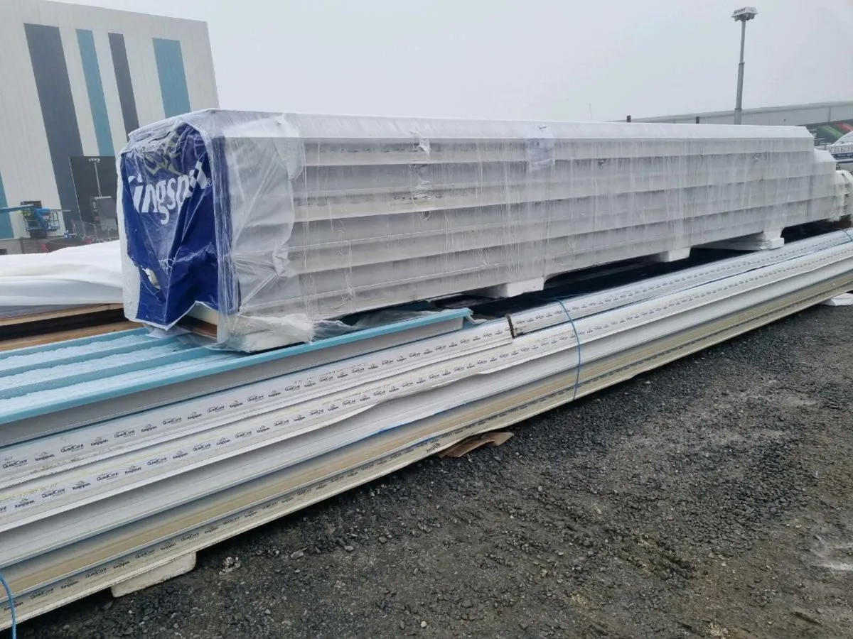 Insulated Roof cladding panels-New Seconds - Image 1