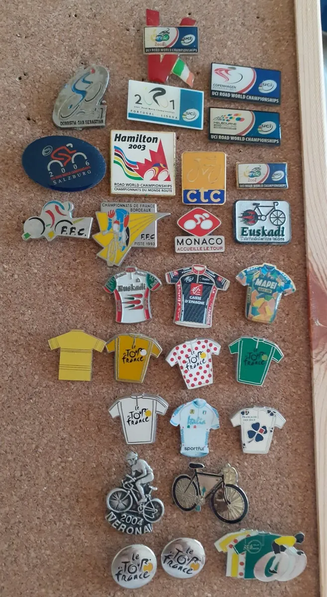 Vintage Cycling.Hat Pins - Image 1