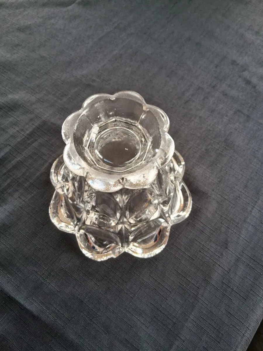 Glass Candy/Sugar Bowl - Image 2