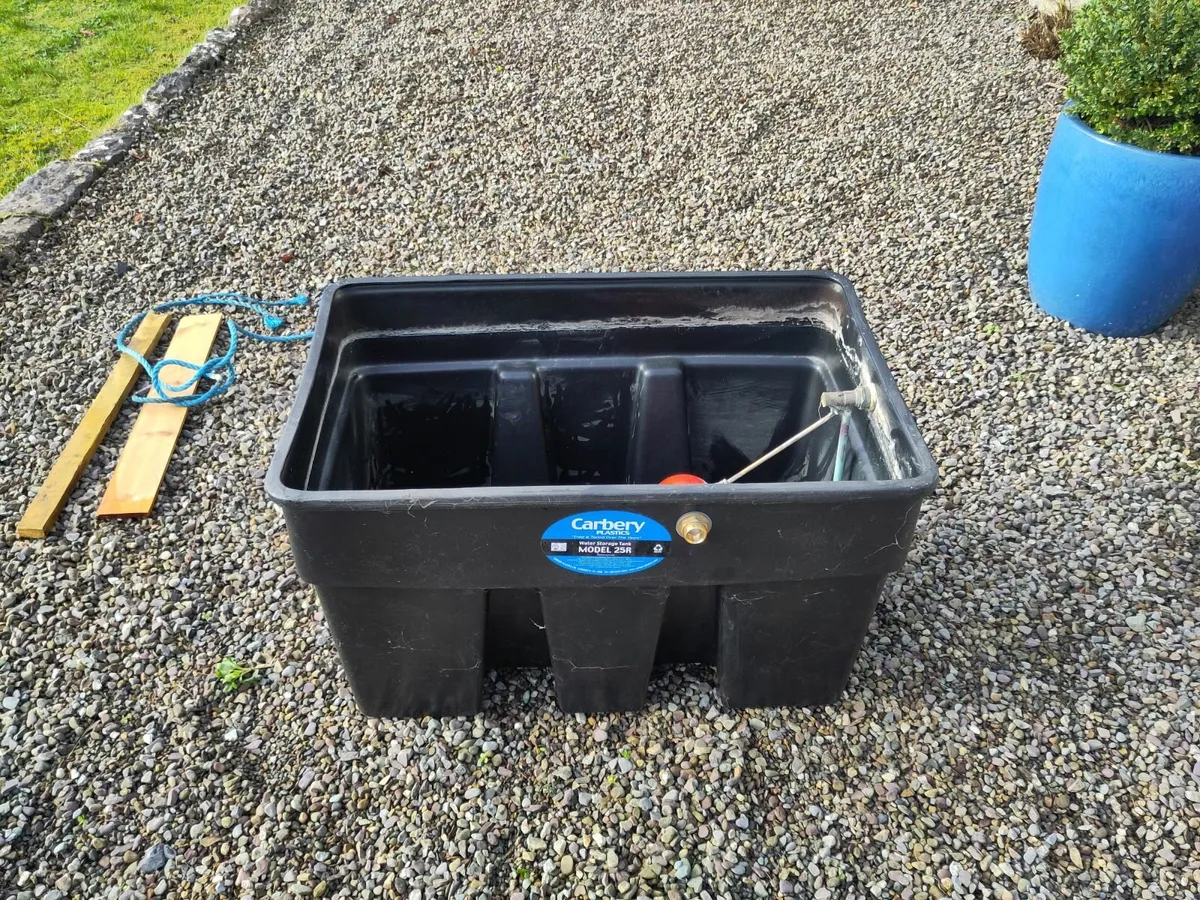 Carbery plastics attic water tank