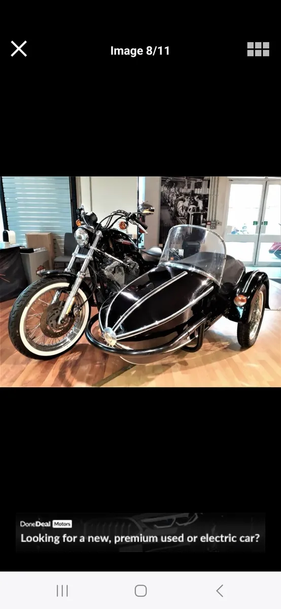 Harley Davidson sportster 883XL with sidecar - Image 1