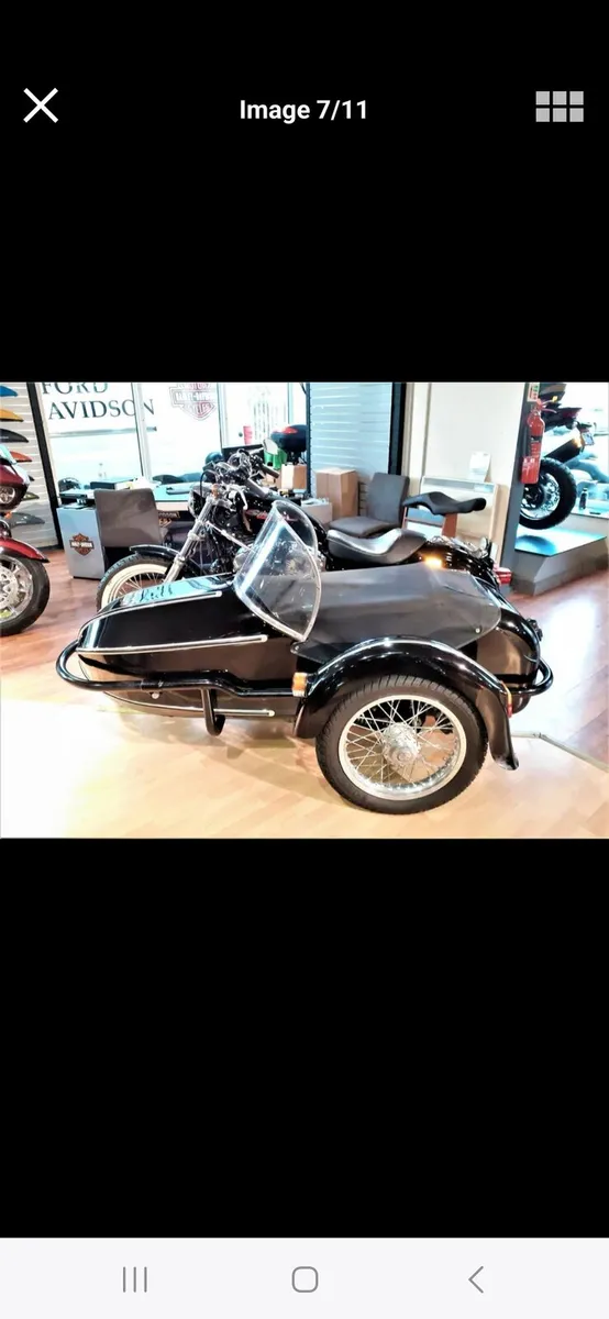 Harley Davidson sportster 883XL with sidecar - Image 2