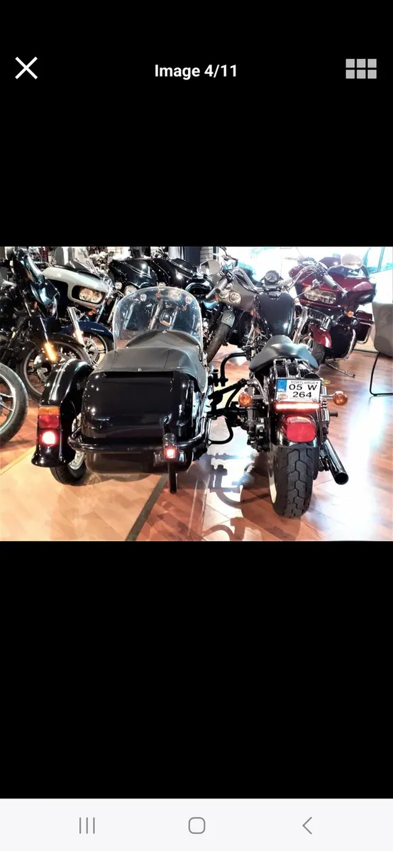 Harley Davidson sportster 883XL with sidecar - Image 4