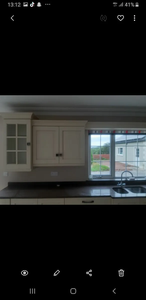 Forsale, Solid Oak Painted Kitchen - Image 4