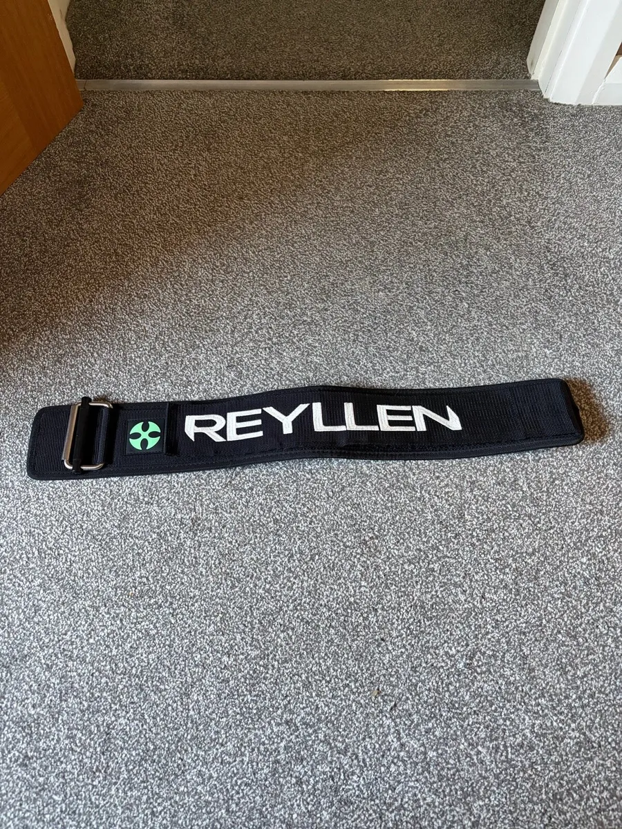 Reyllen velcro weightlifting belt