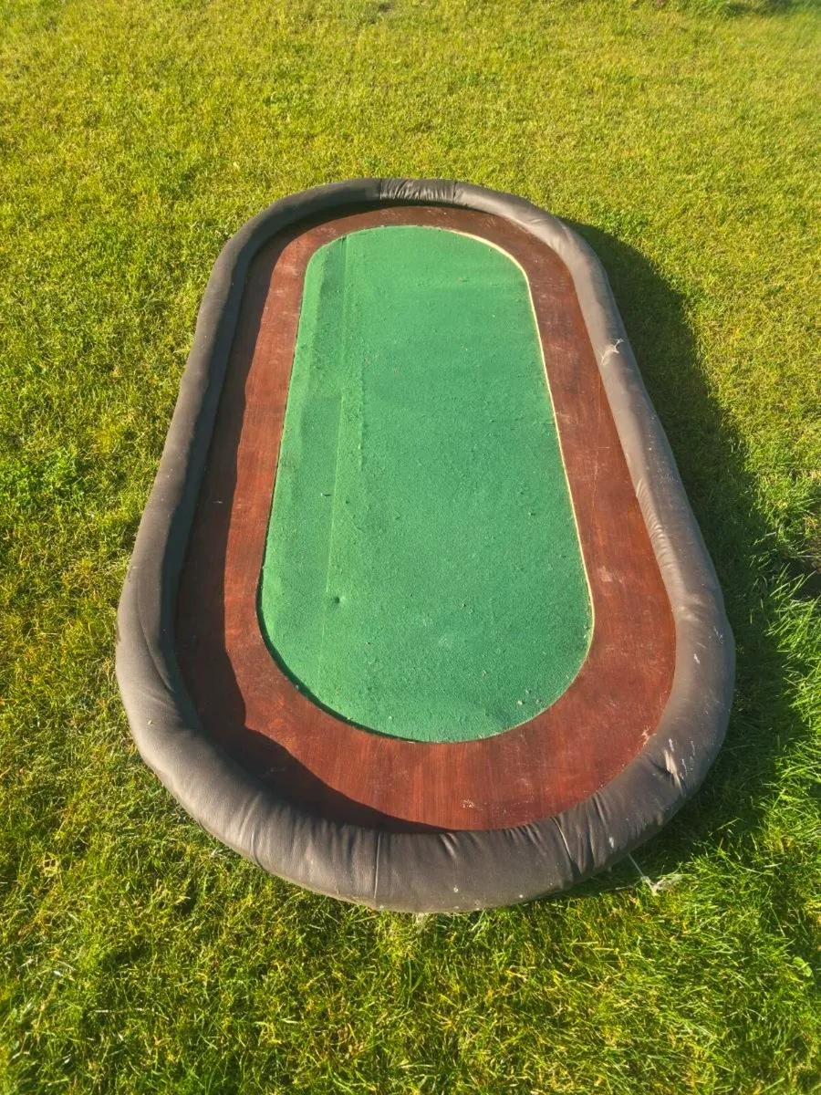 Homemade poker table top - Image 1