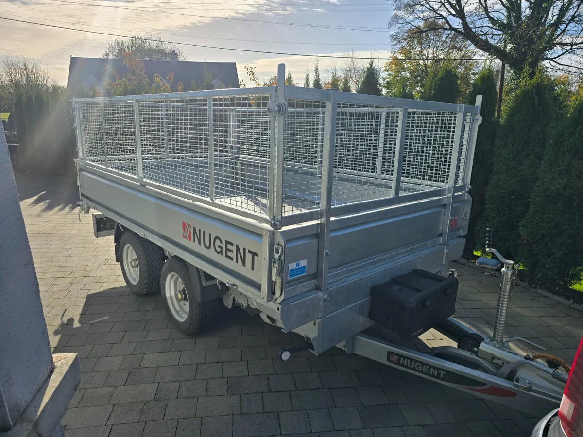 10x6 nugent tipper trailer - Image 1